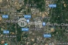 Đất dự án tân uyên bd 5x15 đường nhựa 6m giá 1ty3