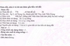 Cần bán 02 nền liền kề tại trung an