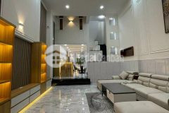 Nhà đẹp đón tết bán nhà 3 tầng phan đăng lưu, pn, 76m2, ngang 5m, 8.5 tỷ