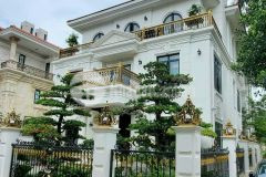 Biệt thự hoàng gia phùng chí kiên cầu giấy 200m2 4t mt 9m đẹp lộng lẫy chỉ 75 tỷ