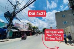 Đất 4x21 đường thông tô ngọc vân