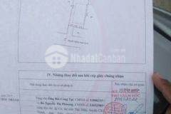 Bán gấp căn nhà ngay trung tâm châu thành
