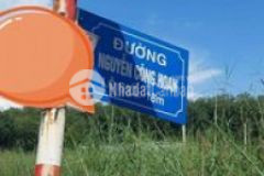 Bán đất thị xã chơn thành đường nguyễn công hoan