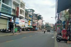 Nhà mặt tiền phan văn trị, phường 11, bình thạnh diện tích 29m2 mô tả kết cấu nhà 1 trệt, 1 gác