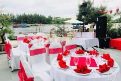 Khách sạn kinh doanh khách vô địch ngay đoạn cầu đang thi công ngắm toàn cảnh hội an. mô tả