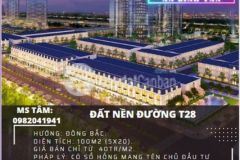 Cần bán lô đất đường t28 pháp lý chuẩn