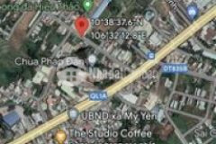 Bán lô thổ mt ấp 2 mỹ yên gần chợ gò đen