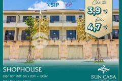 Nhà phố sun casa central vsip ii tân uyên