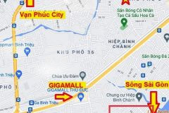 Bán gấp 9 lô đất, hiệp bình chánh, thủ đức liền kề gigamall thủ đức