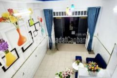 Nhà mới xây 4x8m nhà 1 lầu 2pn 2wc hẻm thông 6m