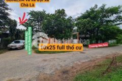 Bán lô đất ngay ubnd xã chà là 10x25