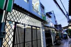 Bán nhà mới xây hẽm xe hơi giáp quận 6 shr