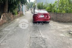 Trục chính xóm nhì vân nội đường oto tránh cách quốc lộ 23b chỉ 200m