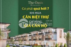 Thanh toán 1 tỷ nhận ngay biệt thự view sông