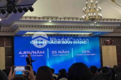 Căn hộ ngân hàng hỗ trợ vay lãi suất 4 8 25 năm