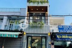 Mặt tiền 40m2 ngay chợ 1 trệt 2 lầu nội thất