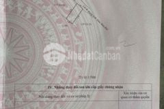 Đất an cư kiệt điện biên phủ ngay sau lưng dự án