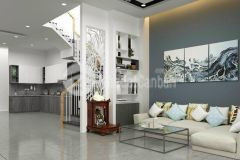 Kiều đàm him lam xe hơi vi vu nhà đẹp ngang 5m 3 tầng trần xuân soạn q.7 12 tỷ. lh 0972998989