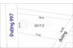 3017m2 mặt tiền 997 đối diện ubnd phước long thọ