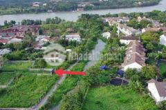 Lô 934 full thổ cư mặt tiền rạch gần sông sg