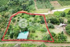 Nhà vườn 50m mt giáp suối 400tc giá 22trm