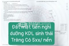 Đất nghỉ dưỡng ngay kdl sân golf trảng cỏ chỉ 550t