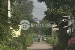 Đất mặt tiền an hạ chợ cầu xáng