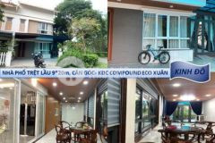 Nhà phố kdccompound ecoxuân 3pn 3wc 11tỷ căn góc