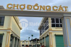 Cập nhật chuyển biến mỗi ngày tại dự án chợ duy nhất mộ đức chợ đồng cát