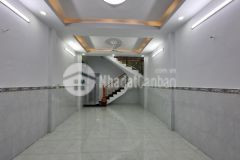 Hẻm xe hơi cụt an ninh, gần chợ thiếc, 80m2 2 tầng, thới an, quận 12, 4.3 tỷ