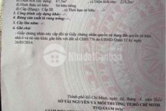 Bán nhà mt đường 20m sổ hoàn công