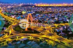 Sập hầm lô sông cổ cò đối diện công viên