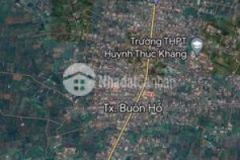 Bán đất khu biệt thự p thống nhất tx buôn hồ