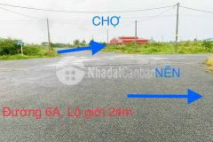 Bán nền kdc vạn phát cái tắc, châu thành a, hậu giang. vị trí trục chính đường số 6a