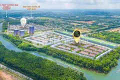 Nhà phố ven sông chỉ với 1 tỷ đồng