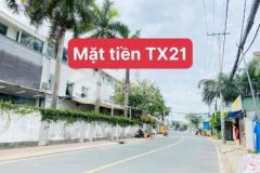 Đất mặt tiền thạnh xuân 21 gần chợ minh phát
