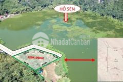 Siêu phẩm bán đảo bám mặt hồ sen sổ đỏ hà nội