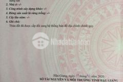 Bán đất thị trấn cái tắc 75m2 thổ cư chính chủ