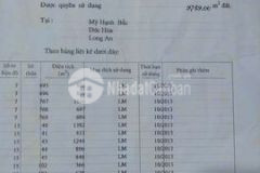 Đất ấp rừng sến mỹ hạnh bắc long an