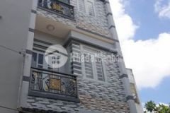 Nhà mới xây 1trệt 2lầu 3pn 4m x 8m lâm thị hố