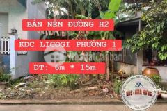Bán nền đường h2 kdc licogi p1 cà mau
