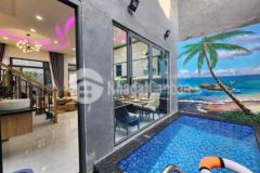 Cần bán nhà đẹp như villa có hồ bơi ngoài trời