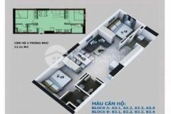 Bán căn hộ 53m 2pn cc cường thuận