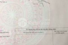 Đất hai mặt tiền trước sau ngay gần chợ búng