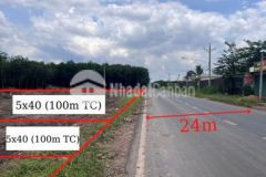 2 lô mặt tiền đường dt756 chơn thành sổ sẵn tc100m