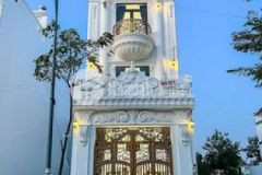 Nhà trệt 2 lầu sân thượng khu vh tây đô