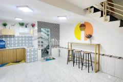 Nhà nhỏ xinh 1 lầu trần xuân soạn, phường tân thuận tây, quận 7