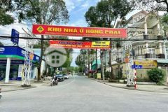 Nền trục chính đường số 3 khu dân cư hồng phát p