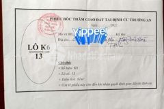 Nền khu tái định cư mới trường an tpvl