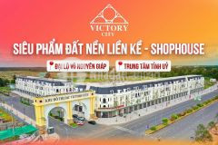 Siêu phẩm đầu tư đất nền liền kề dic victory city hậu giang